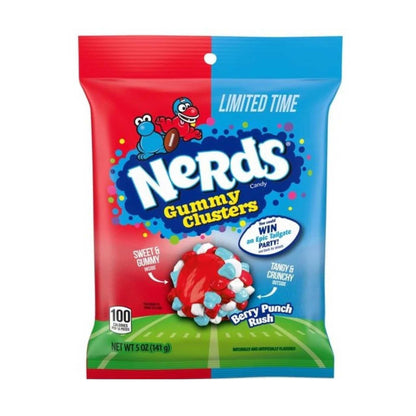 Nerds, Candy, Berry Punch Rush Gummy Clusters