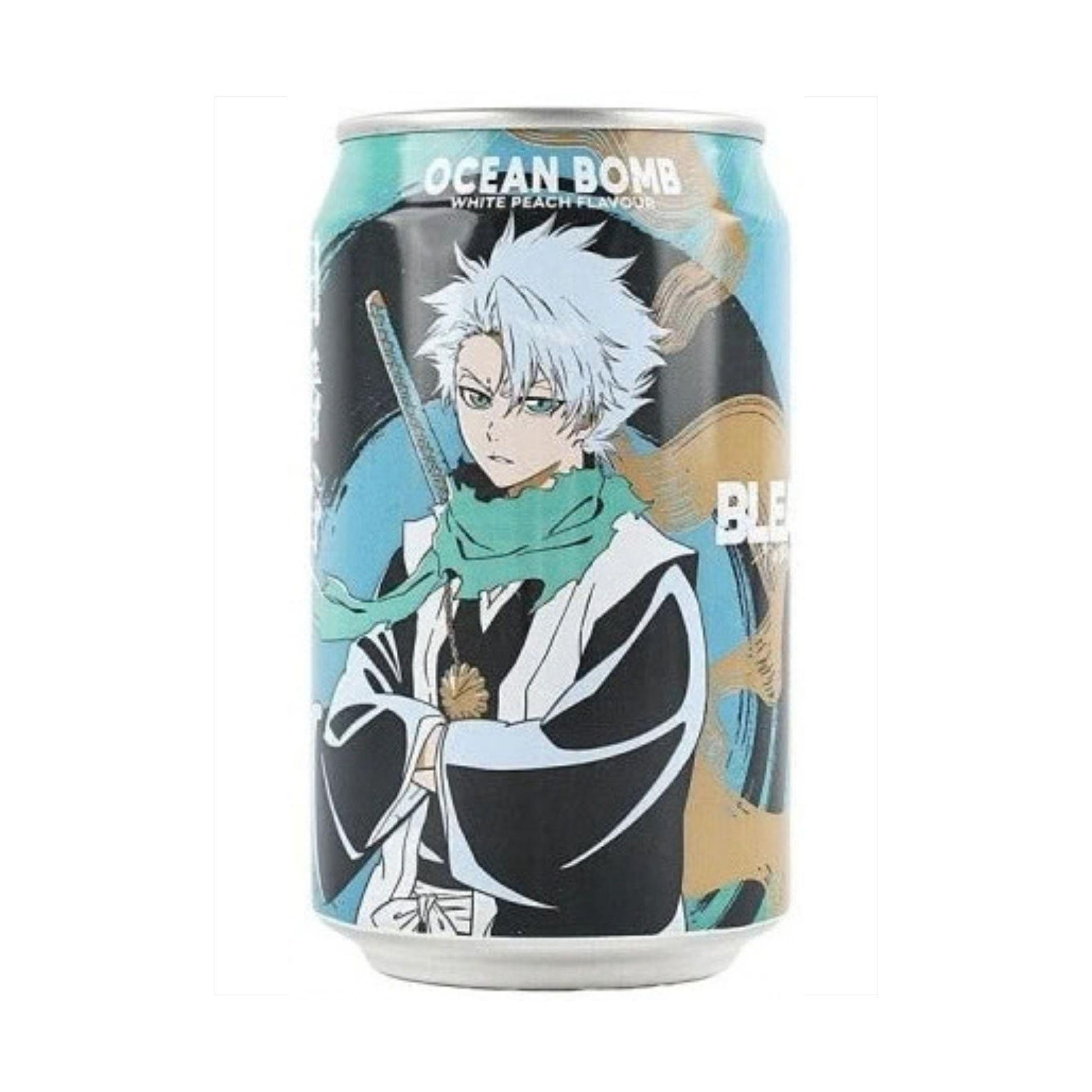 OCEAN BOMB BLEACH TOSHIRO HITSUGAYA SPARKLING WATER (WHITE PEACH FLAVOR)