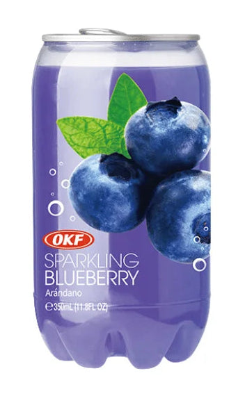 OKF Sparkling Blueberry Coloured Drink 350ml KOR