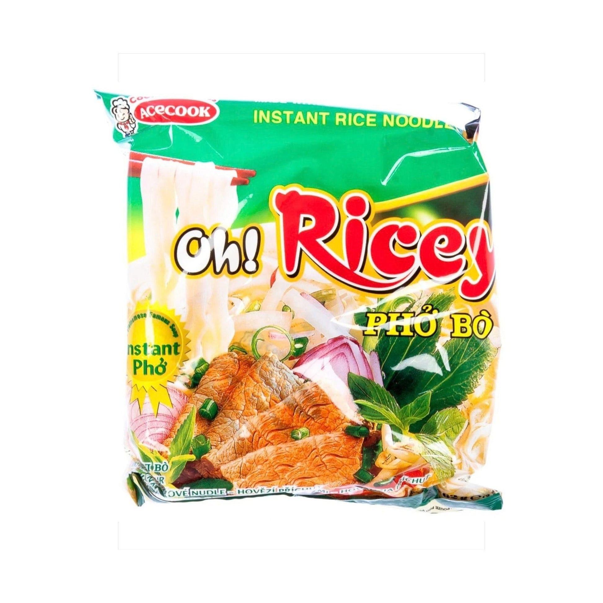 Oh Ricey instantní nudle 63g hovězí (Pho OhRicey)