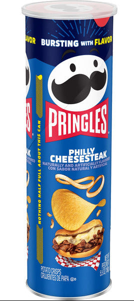 PRINGLES PHILLY CHEESESTEAK Crisps POTATO CHIPS