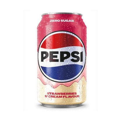 Pepsi Strawberries & Cream Zero Sugar 330ml