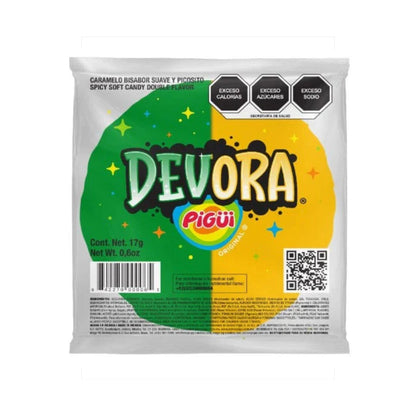 Pigui Devora Chilli Green Slaps TikTok 17g MEX