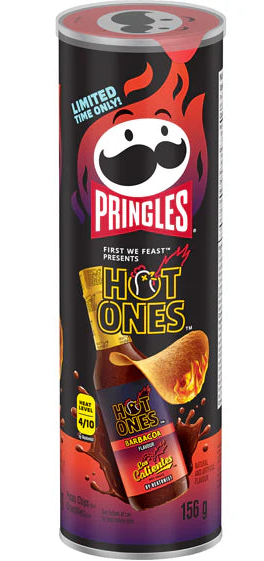 Pringles Barbacoa Chips 156g
