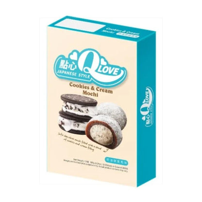 QLove Cookies & Cream Deluxe Mochi 180g TWN