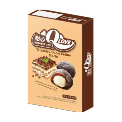 QLove Tiramisu Dolce Creme Deluxe Mochi 180g TWN