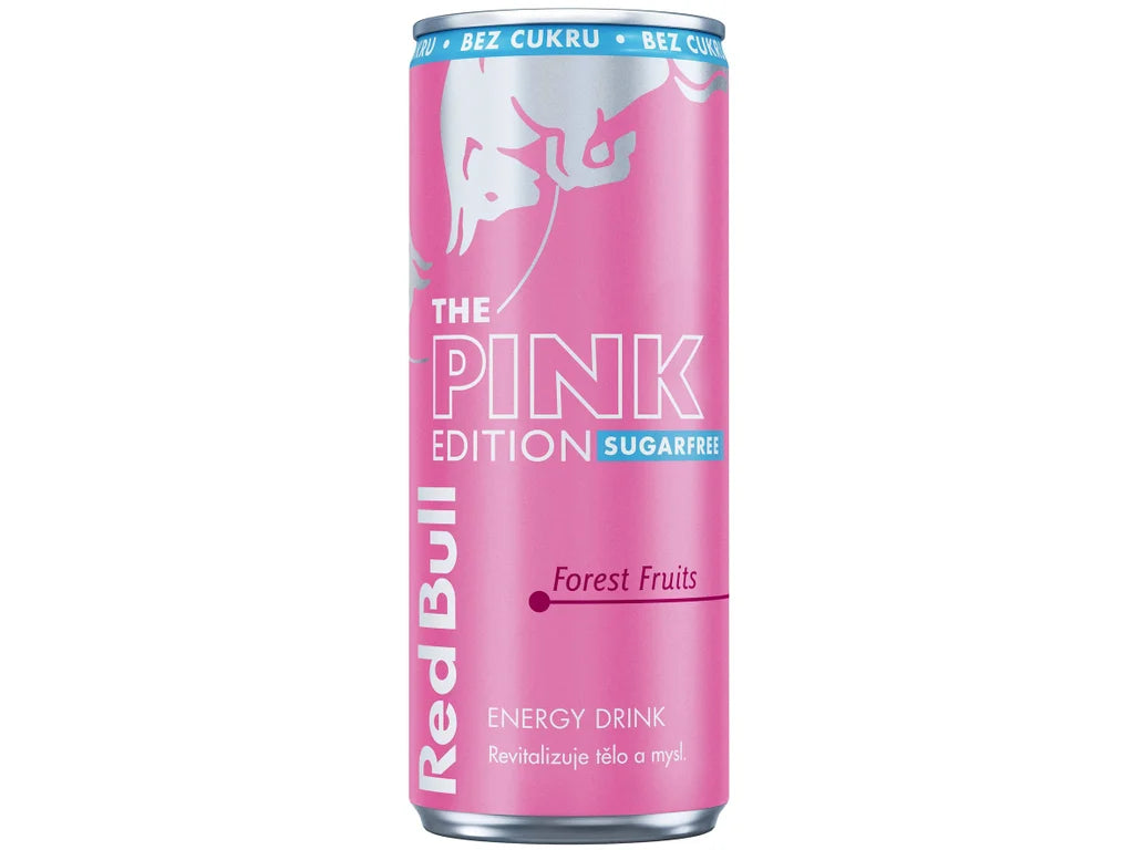 Red Bull the Pink Edition Sugarfree Forest Fruits 0,25l
