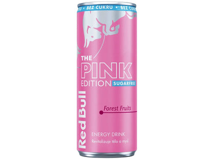 Red Bull the Pink Edition Sugarfree Forest Fruits 0,25l