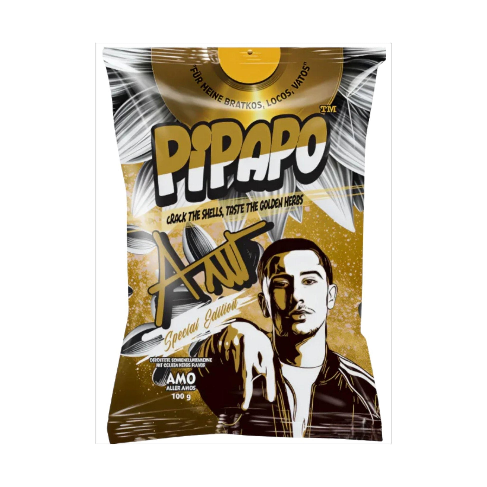 SNACK PIPAPO GOLDEN HERBS 100 GR