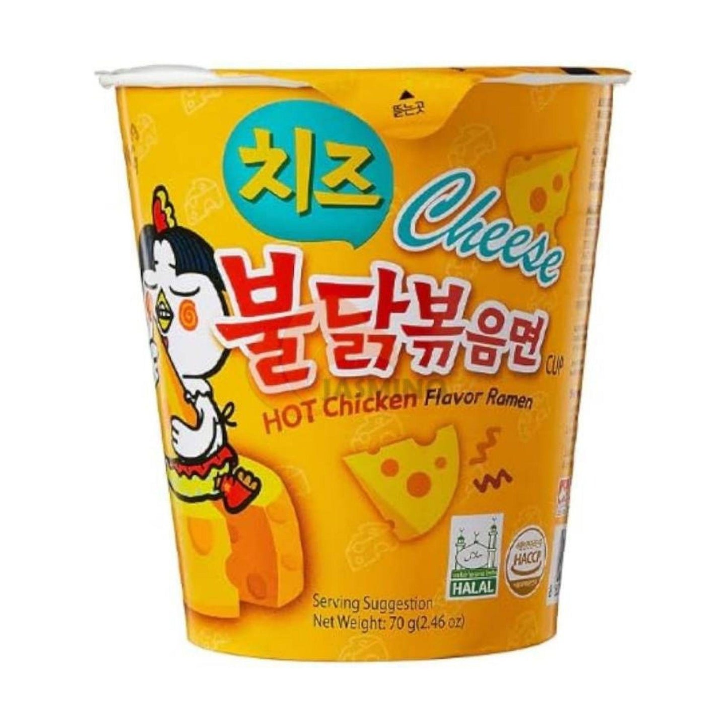 Samyang Buldak spicy ramen Hot Chicken Cheese flavour CUP
