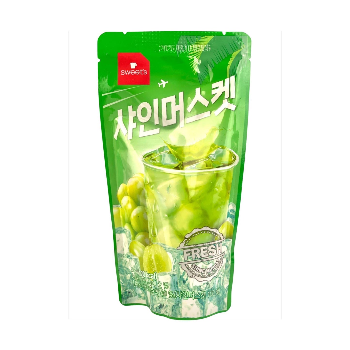 Shine Muscat Ade - ice pack drink