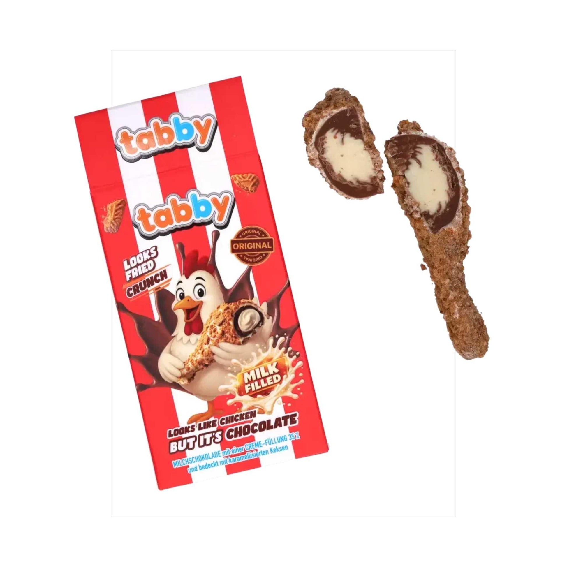 Tabby - Chicken Leg Crumble Chocolate 50g