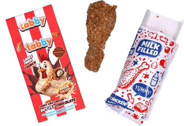 Tabby - Chicken Leg Crumble Chocolate 50g