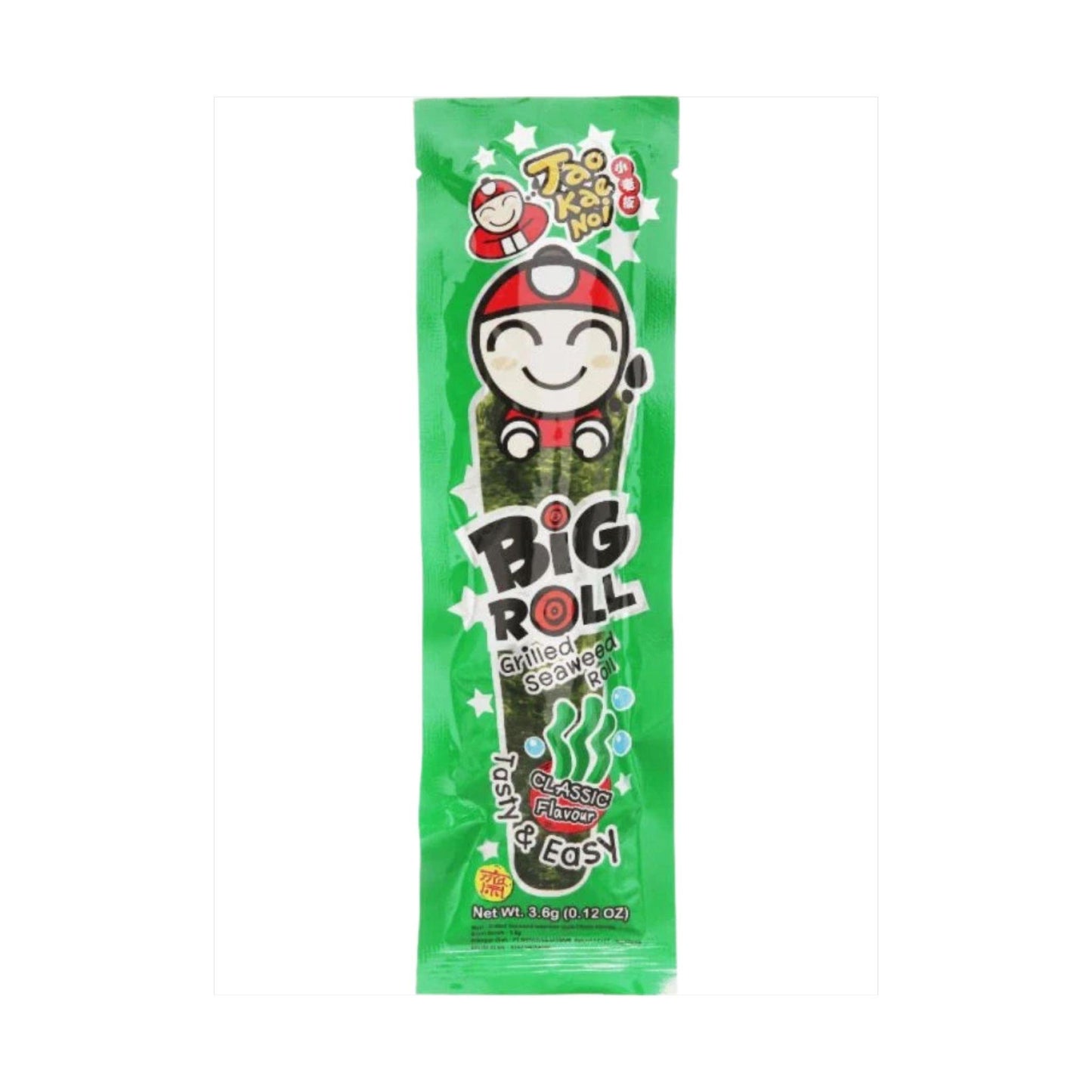 Tao Kae Noi Big Roll Original Seaweed 3g