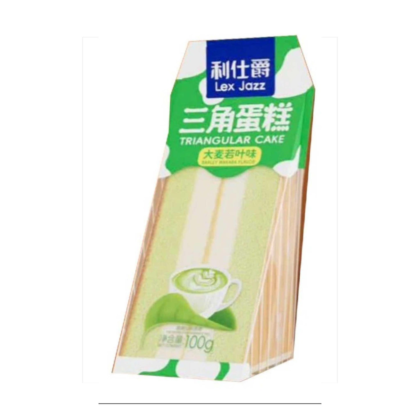 Triangular Cake Barley Wakaba Flavor 100g