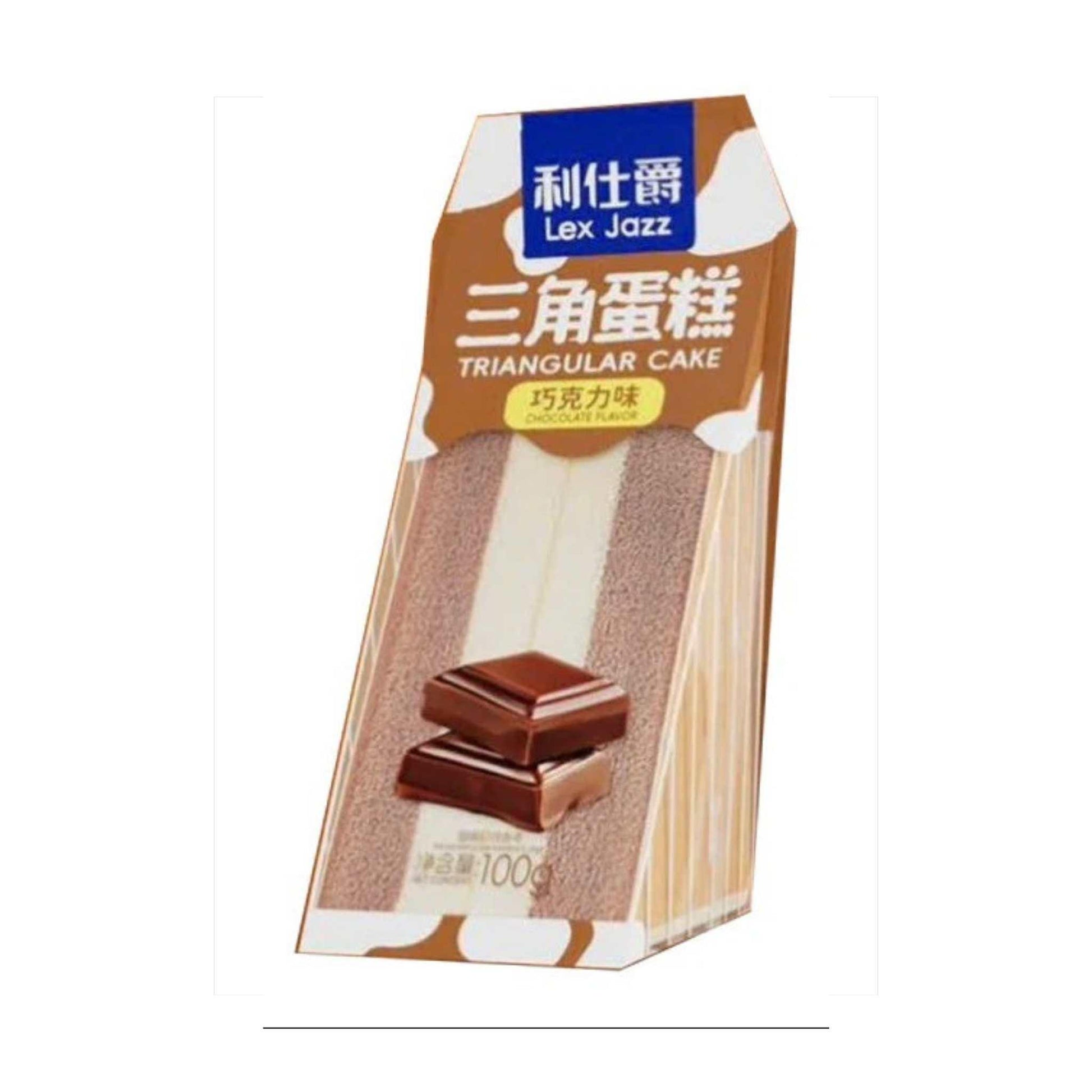 Triangular Cake Chocolate Flavor 100g