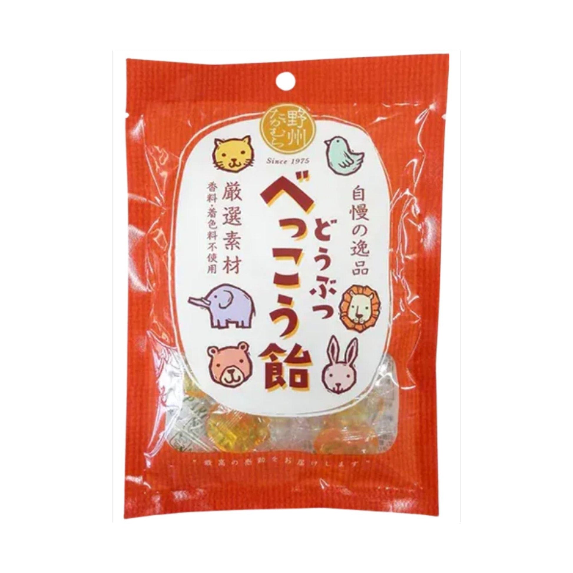 Yashu Bekko Candy Animal Shape 65g