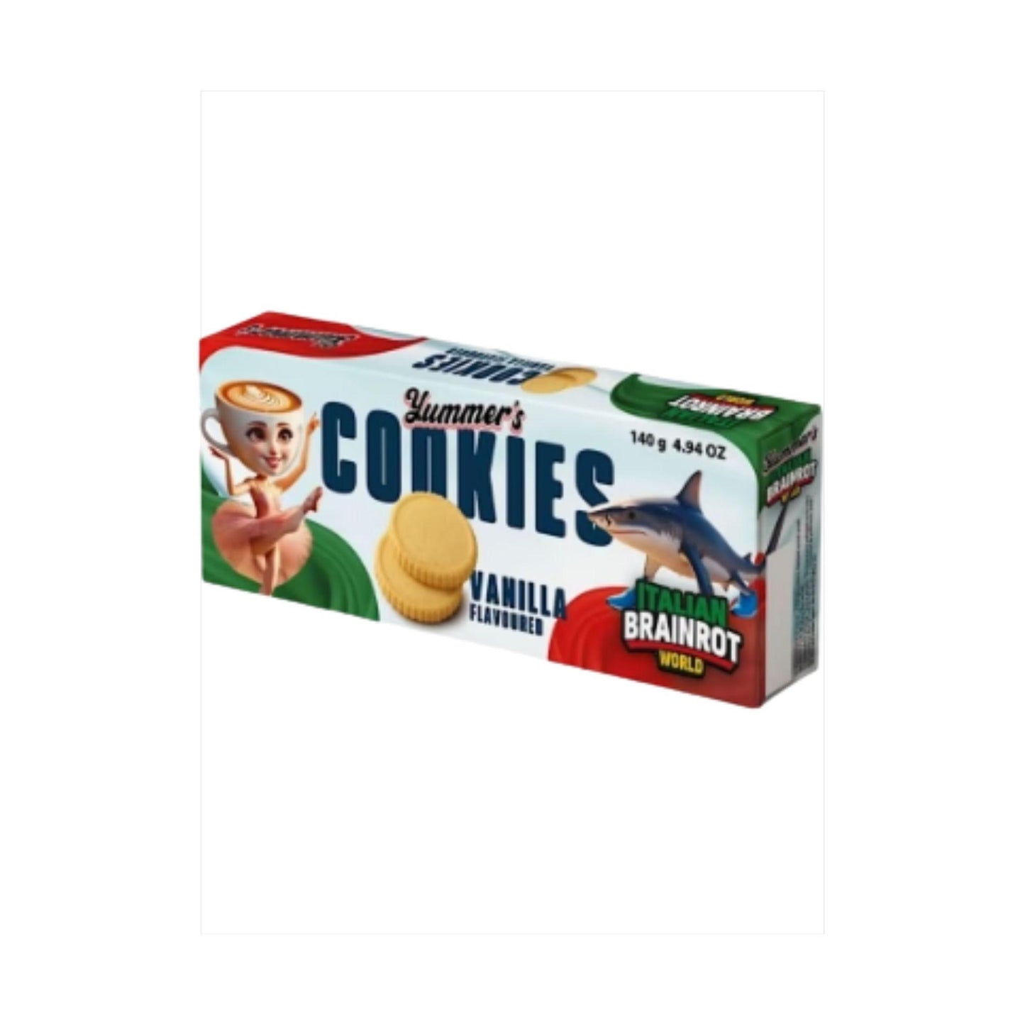 Yummers Cookies Italian Brainrot Vanilla 140g
